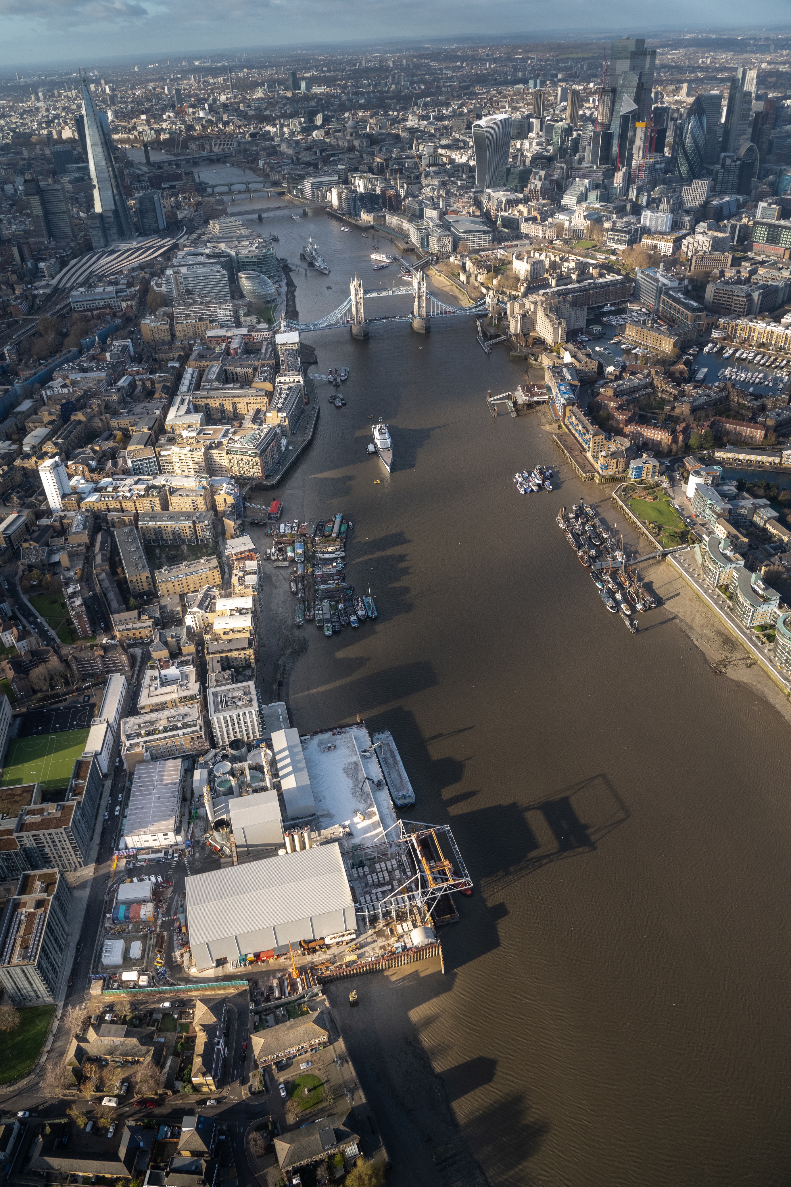 Tideway | New images show changing shape of River Thames as