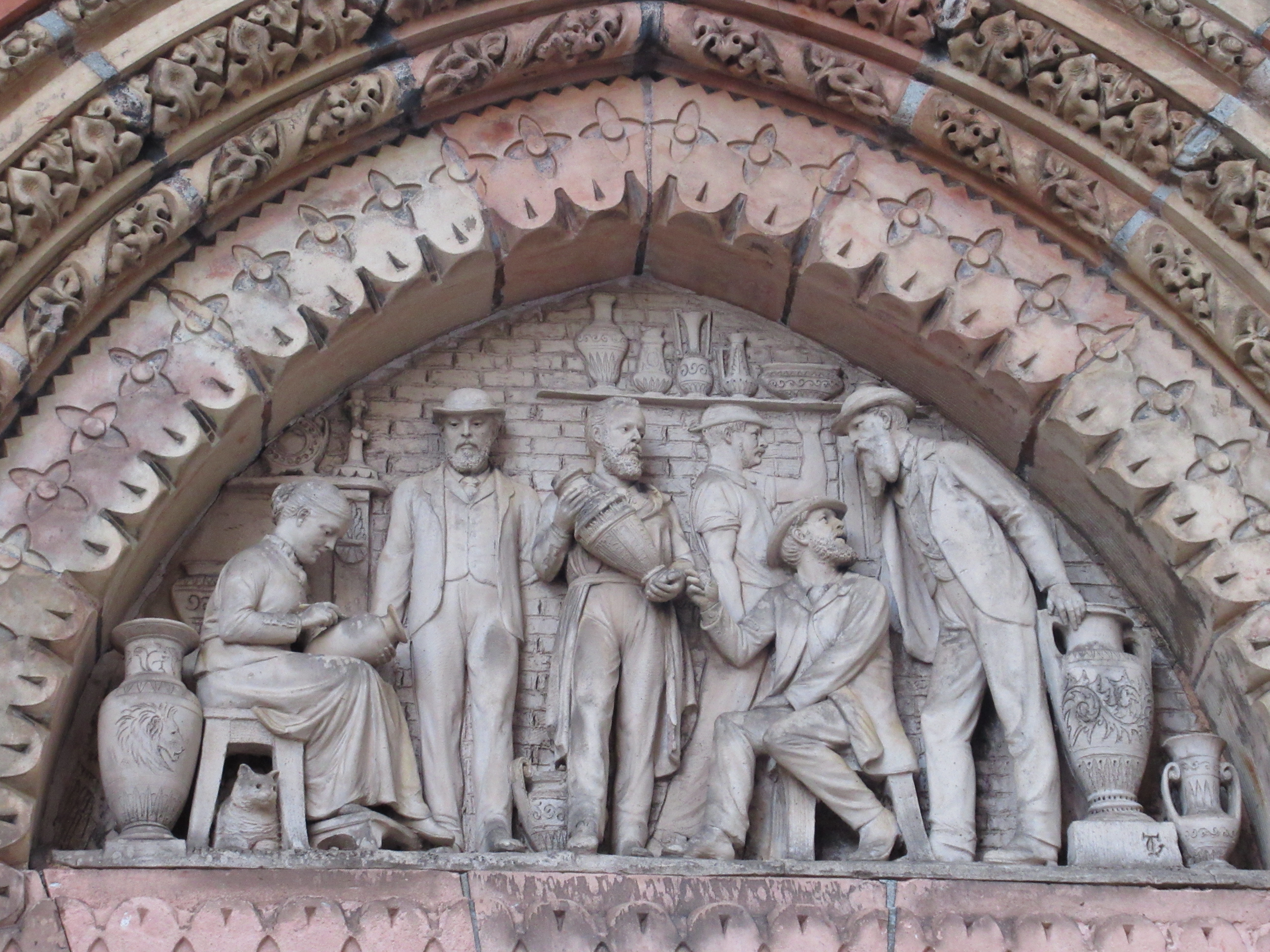 8. Detail of former Royal Doulton building