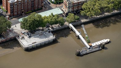 Opening of new riverside space at Putney Embankment marks step forward for London’s super sewer