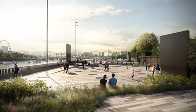 Tideway site is set to transform as underground infrastructure is covered and public realm space takes shape